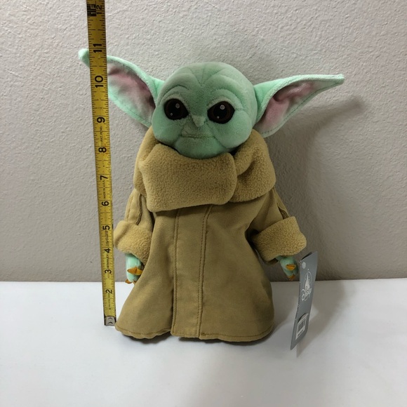 Disney Star Wars: The Mandalorian '(Baby Yoda) Stuffed Toy Plush 11 Inch - Picture 11 of 11